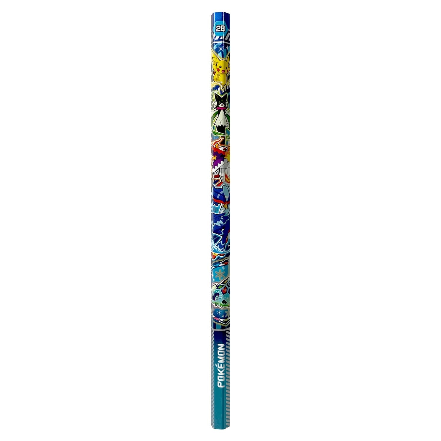 Kakikata Pencil 2B Silver Shaft collectible item from Pokemon Center Japan, with detailed packaging