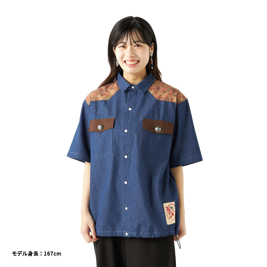 Western shirt Run Run! Desert (free)