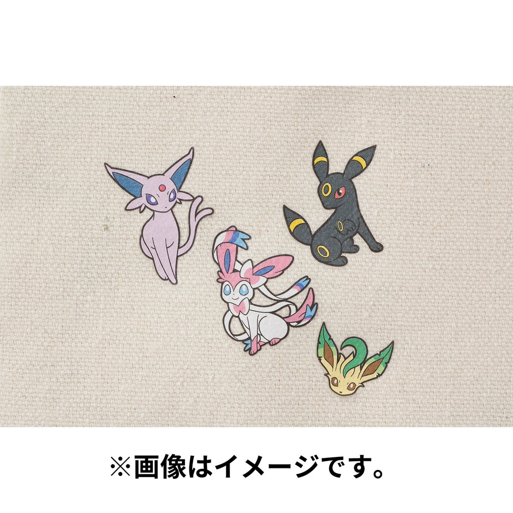 Cloth sticker irodo Effie & Blacky & Leafeon & Glaceon & Nymphia