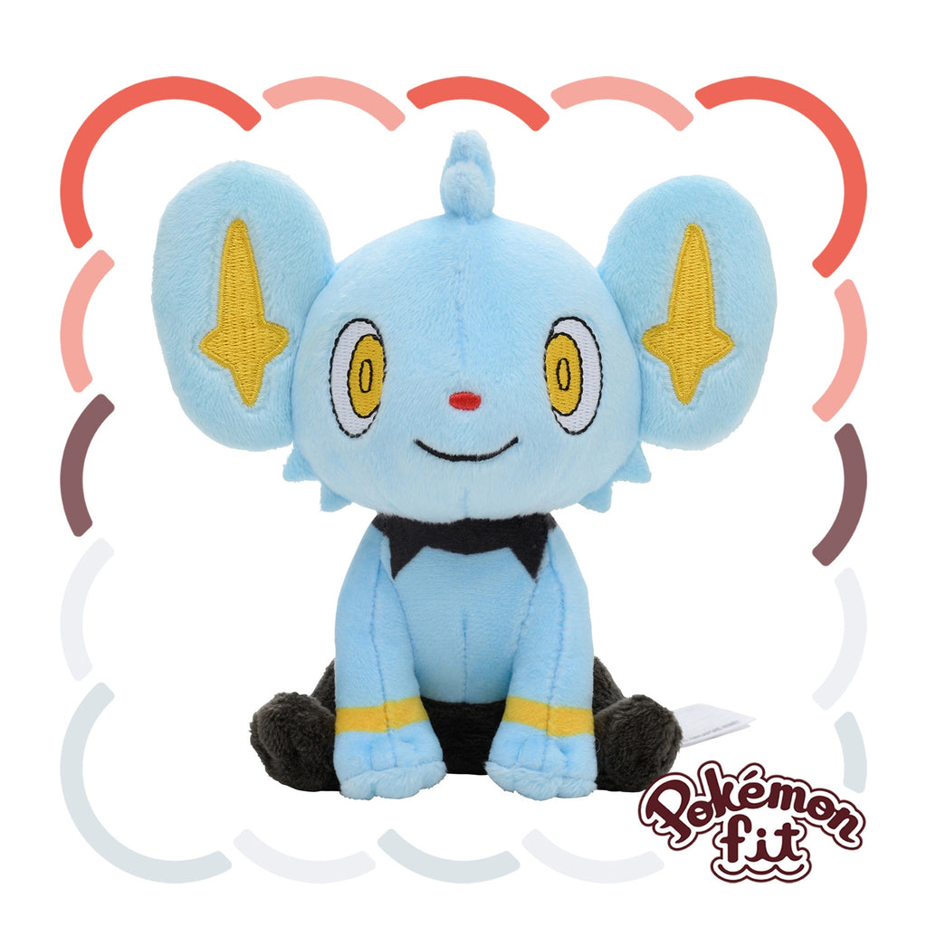 Shinx #403 Pokémon Fit Official Plush | Pokémon Center Japan