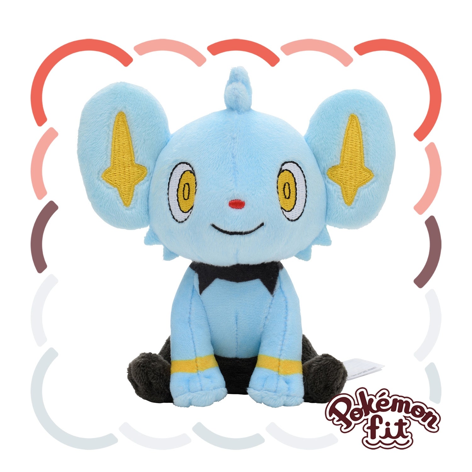 Shinx #403 Pokémon Fit Official Plush | Pokémon Center Japan