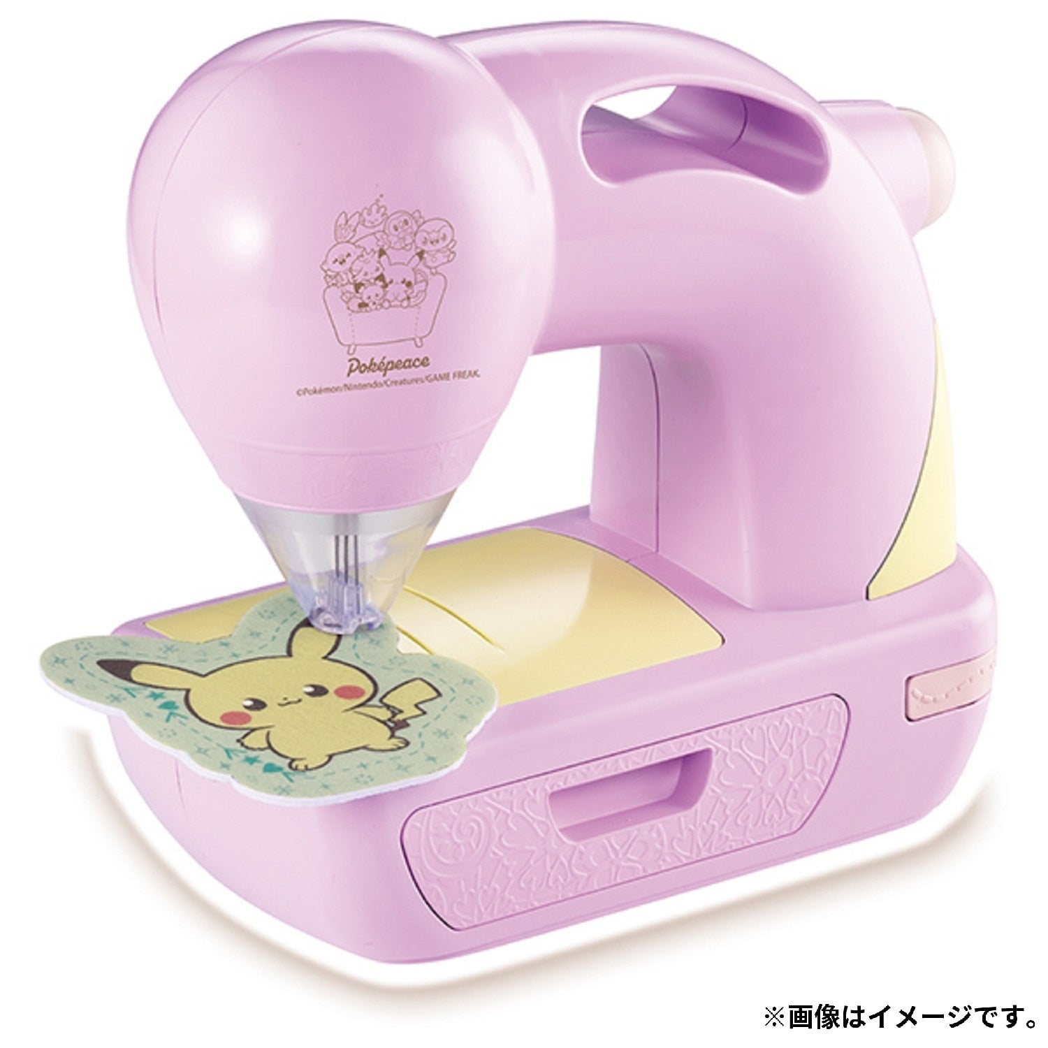 Pokemon Felty sewing machine pocket piece with colorful design from Japan