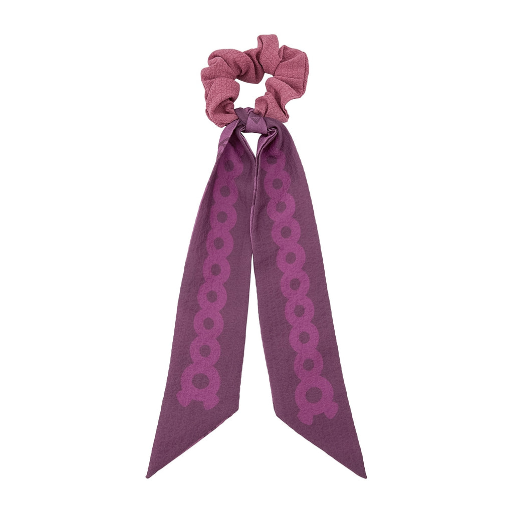 Authentic Japanese Pokemon Ribbon Scrunchie Kitakami no Sato, with vibrant ribbon details from Japan
