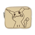 Slim mini pouch with carabiner color logo Mimikyu