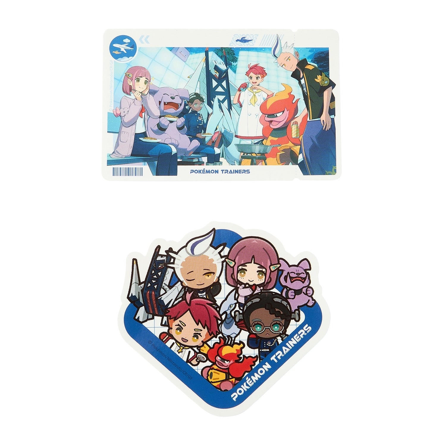 POKÉMON TRAINERS Sticker Set with Blueberry Academy design from Japan