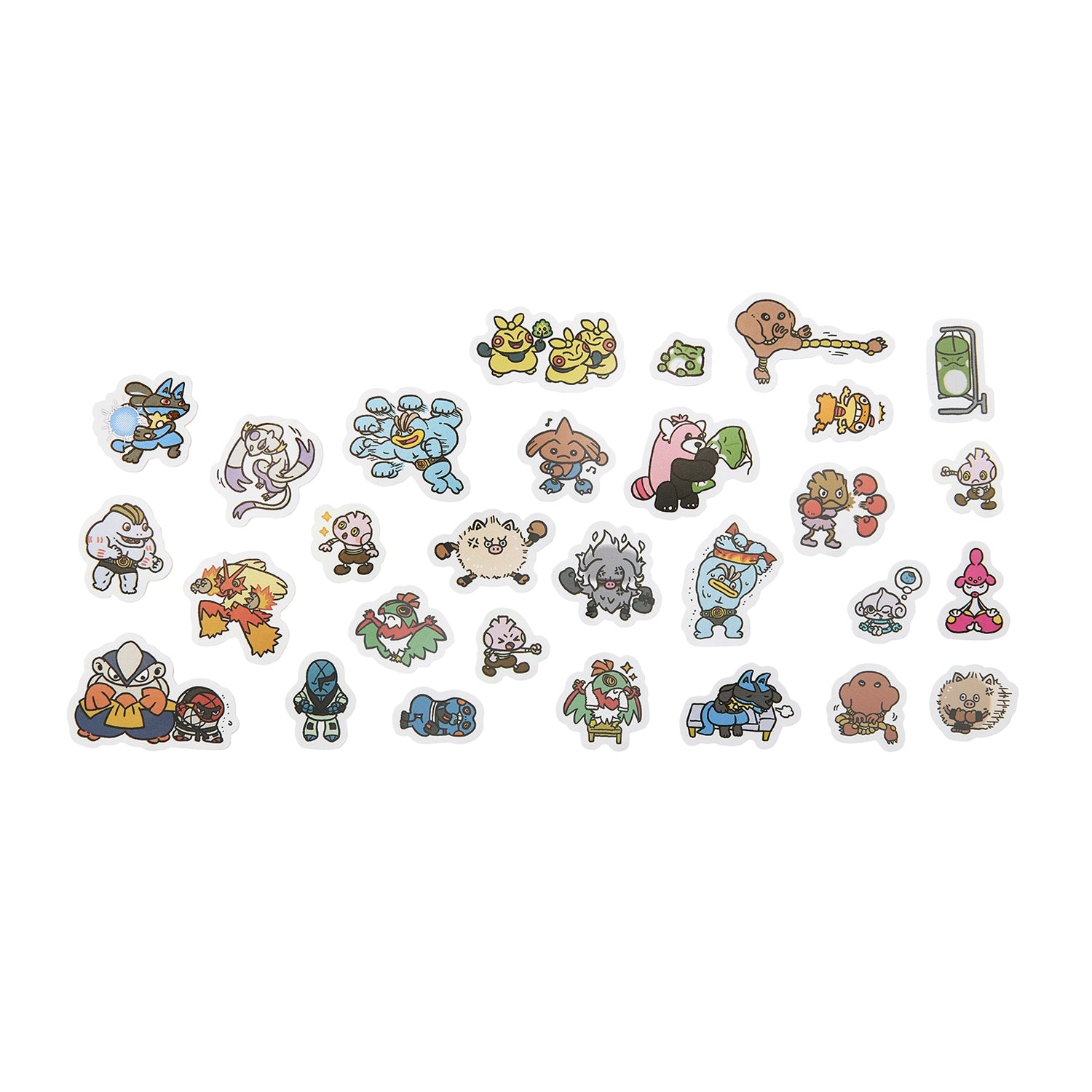 Authentic Japanese Pokemon stickers with unique designs and artwork from Japan