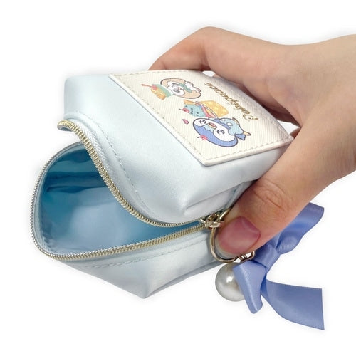 Mini pouch with carabiner Piplup & Mokuro Sweets shop Pokepiece