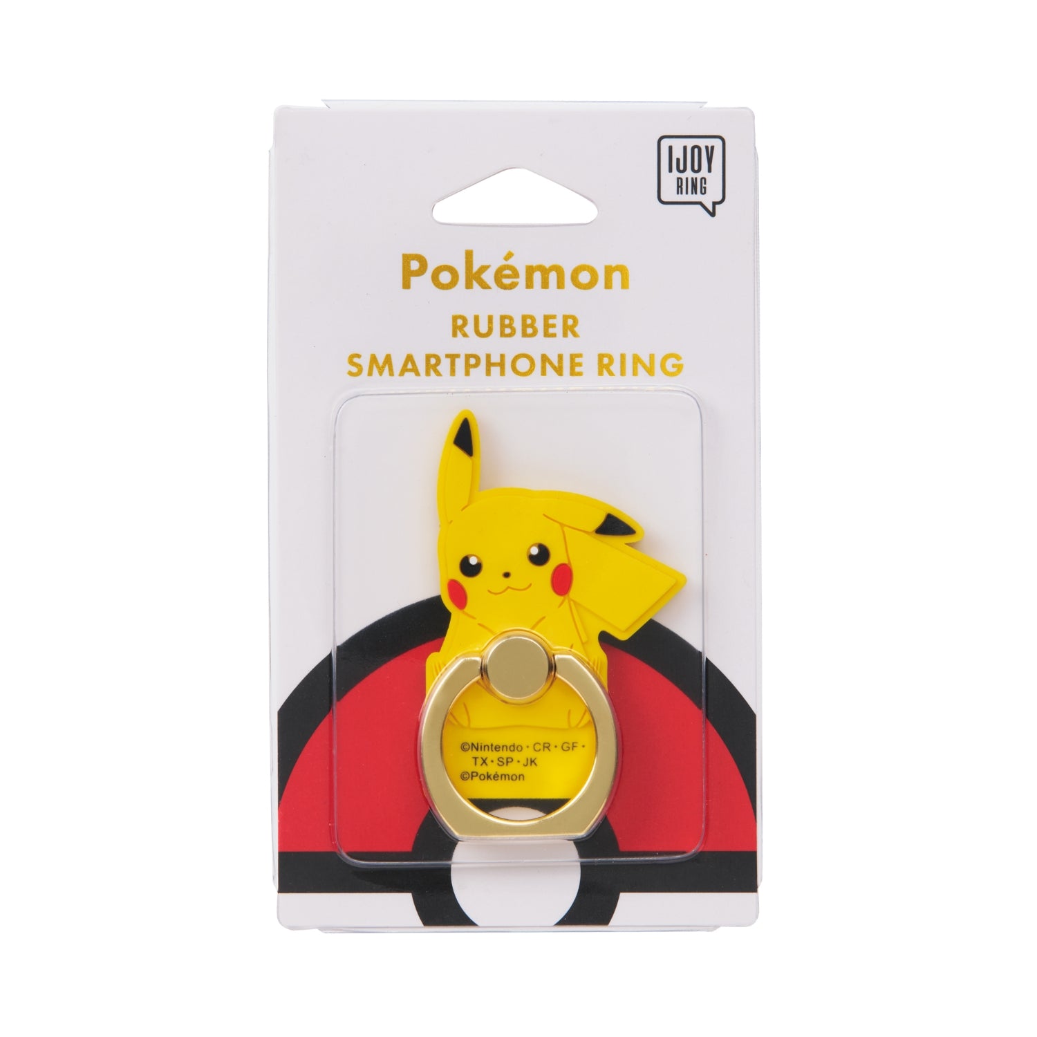 Rubber smartphone ring Pikachu IR-PM52