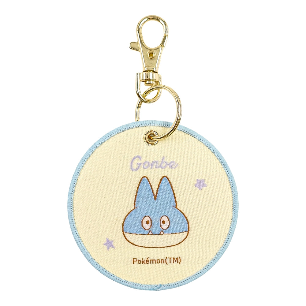 Close-up of Munchlax keychain figure showcasing its Normal-type features from Japan