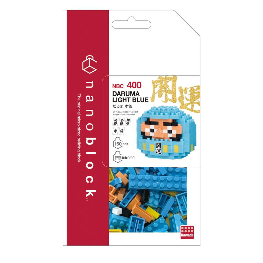 Nanoblock Daruma Light Blue