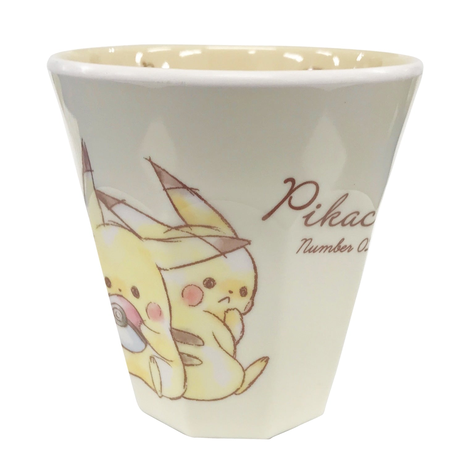 Melamine cup “Pikachu number025” Pikachu_up