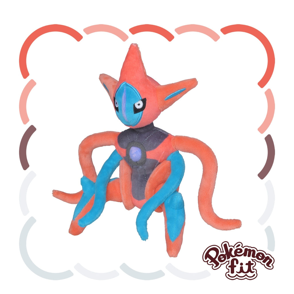 Pokémon fit Deoxys Attack Form Plush #386 | Official Pokemon Center Japan