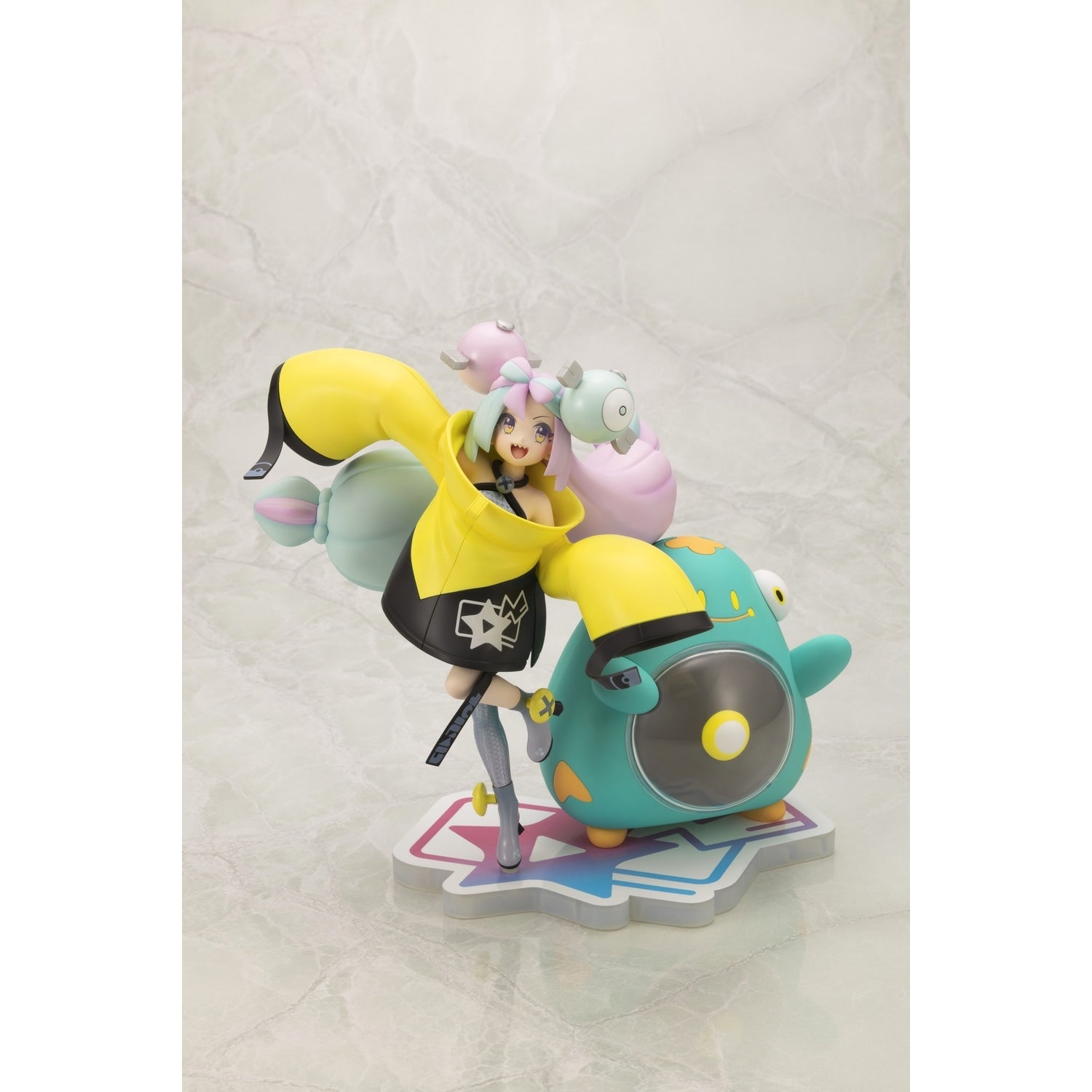 Pokemon Figure Nanjamo & Harabari, colorful Japanese collectible