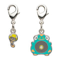 National Encyclopedia Metal Charm from Japan, detailed metal design