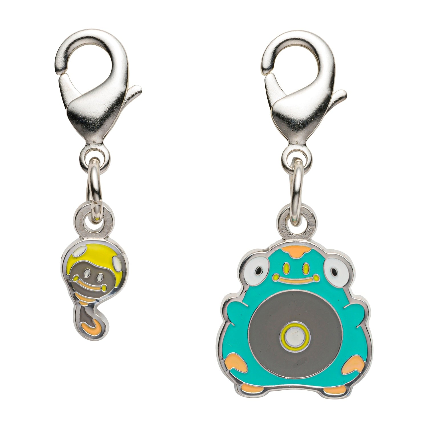 National Encyclopedia Metal Charm from Japan, detailed metal design