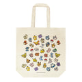 B-SIDE LABEL Pokemon tote all over pattern