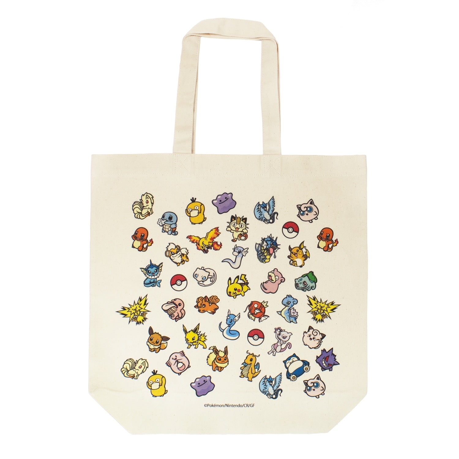 B-SIDE LABEL Pokemon tote all over pattern