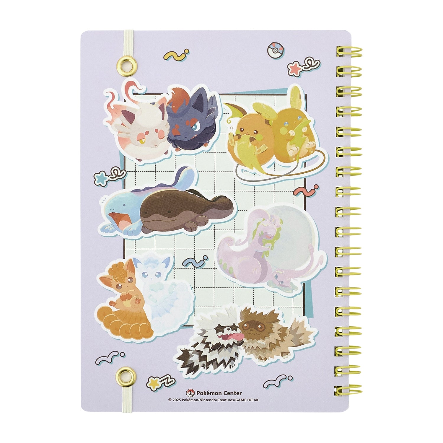 Japanese Pokemon notebook with 18.2×13.5×1.5cm size and 151g weight