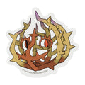 Pokemon Anophora sticker with Brambleghast design from Japan