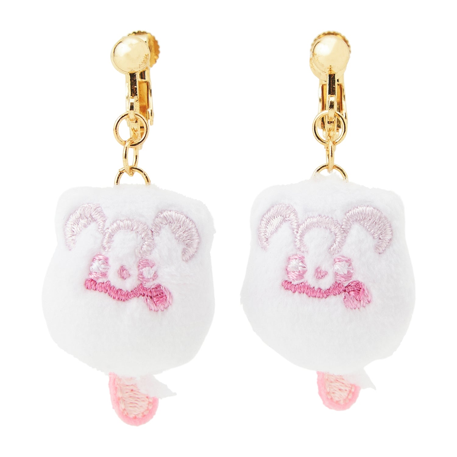 Peroppuff Pokémon earrings with cute character design from Japan