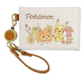Pass case with bifold reel YE Flower
