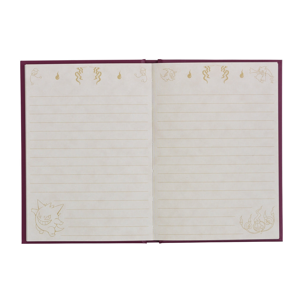 A6 hardcover Pokémon Notebook with Gengar artwork, Japanese collectible item