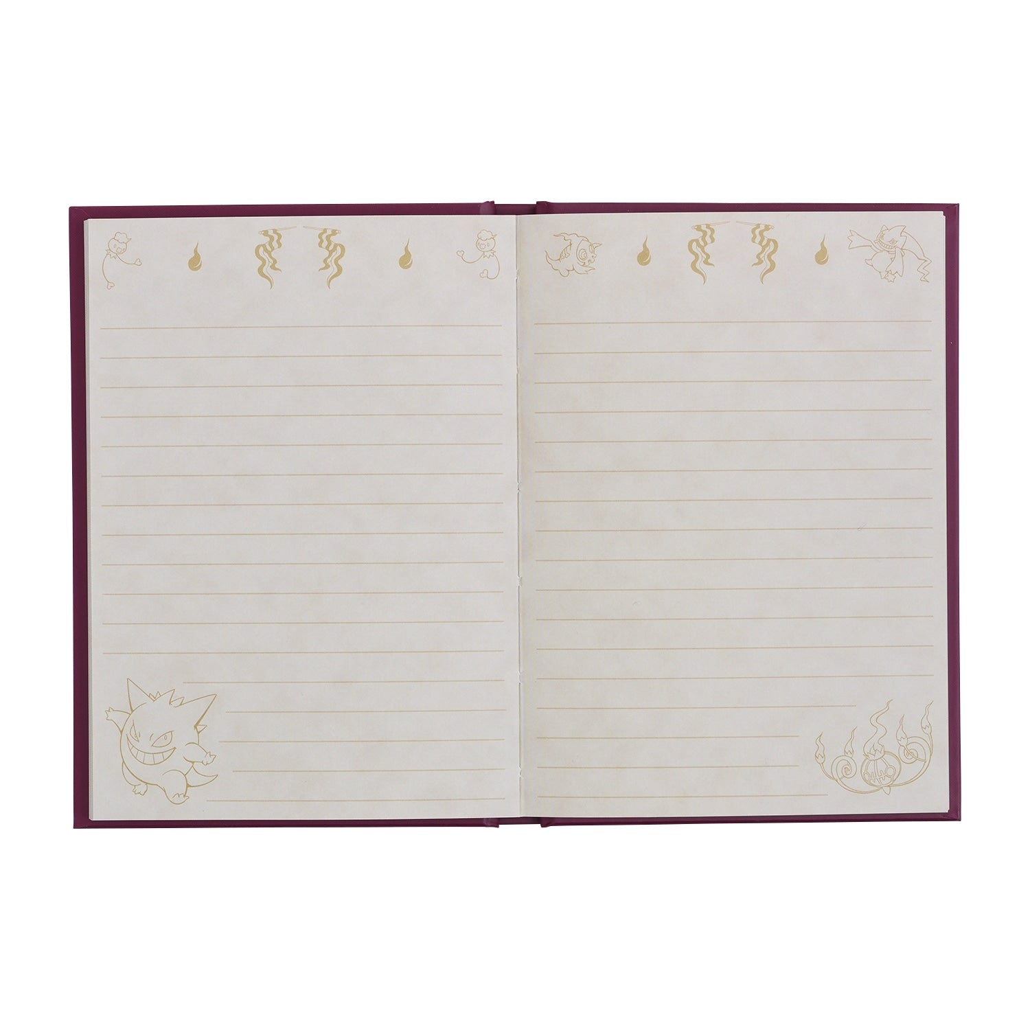 A6 hardcover Pokémon Notebook with Gengar artwork, Japanese collectible item