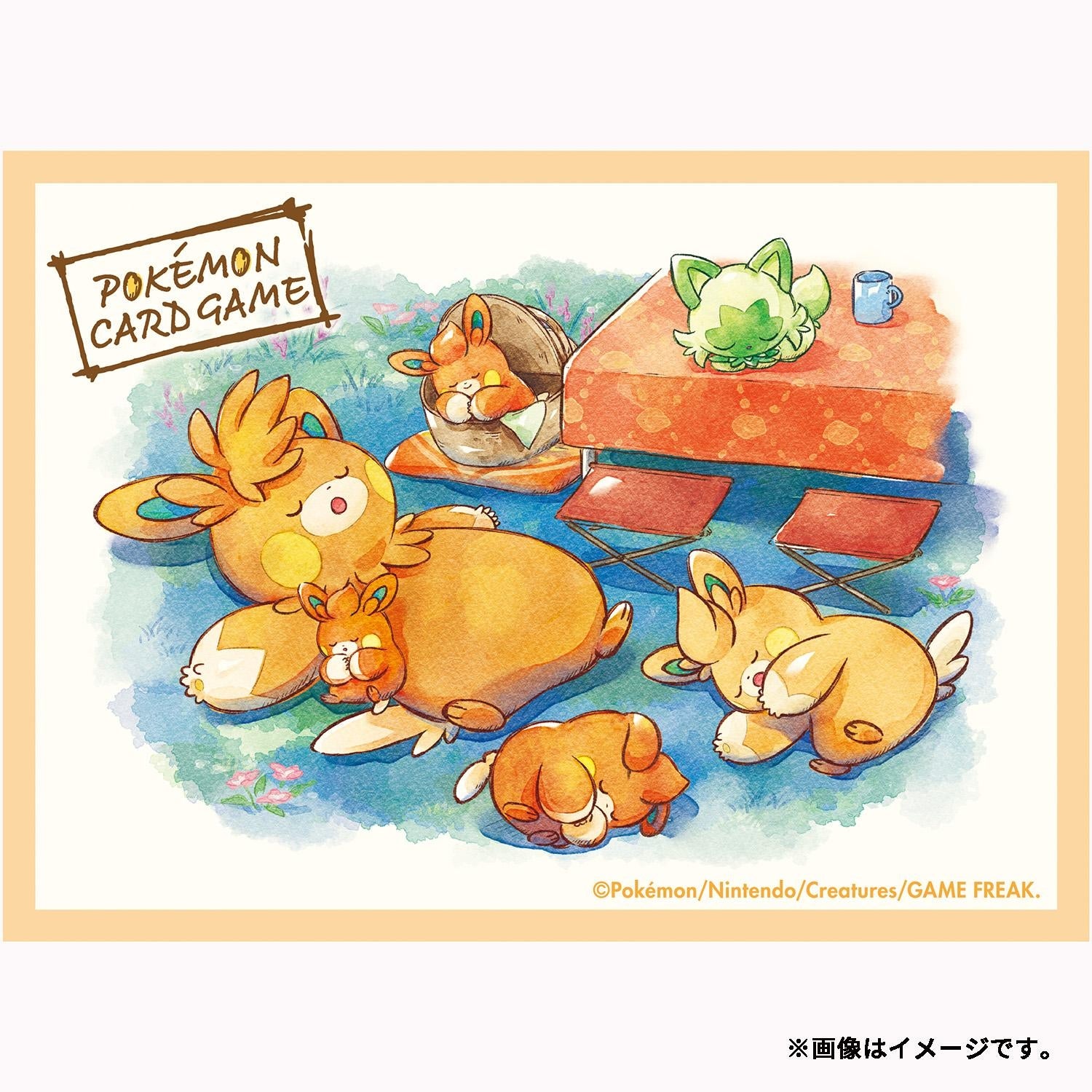 Pokémon TCG Deck Shield - Pawmi Herd | Japan Exclusive (65ct)