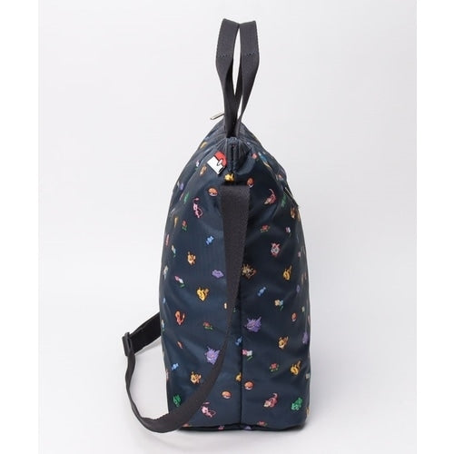 DELUXE EASY CARRY TOTE Pokemon and flowers