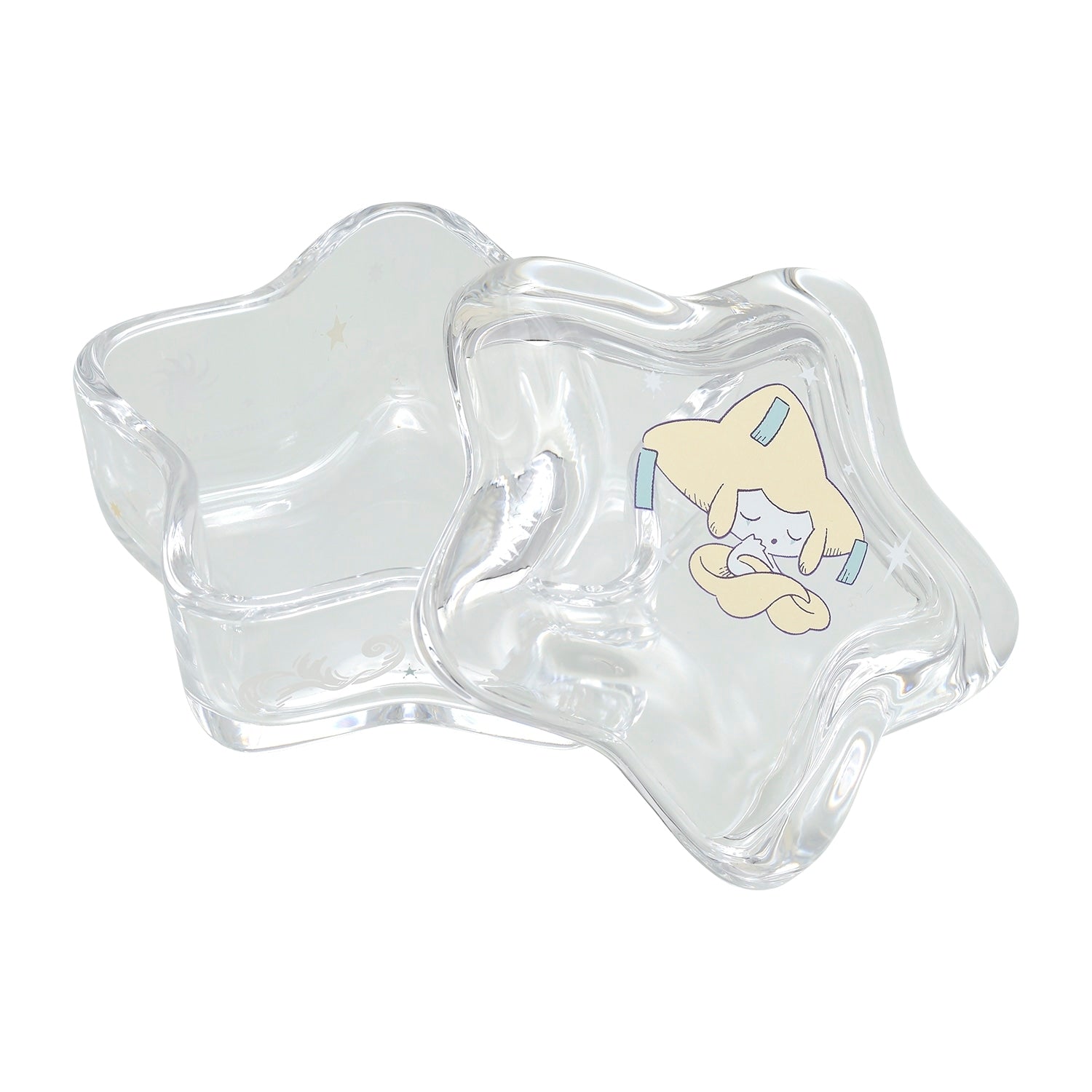 Star-shaped glass canister Jirachi Hoshi Tsunagi