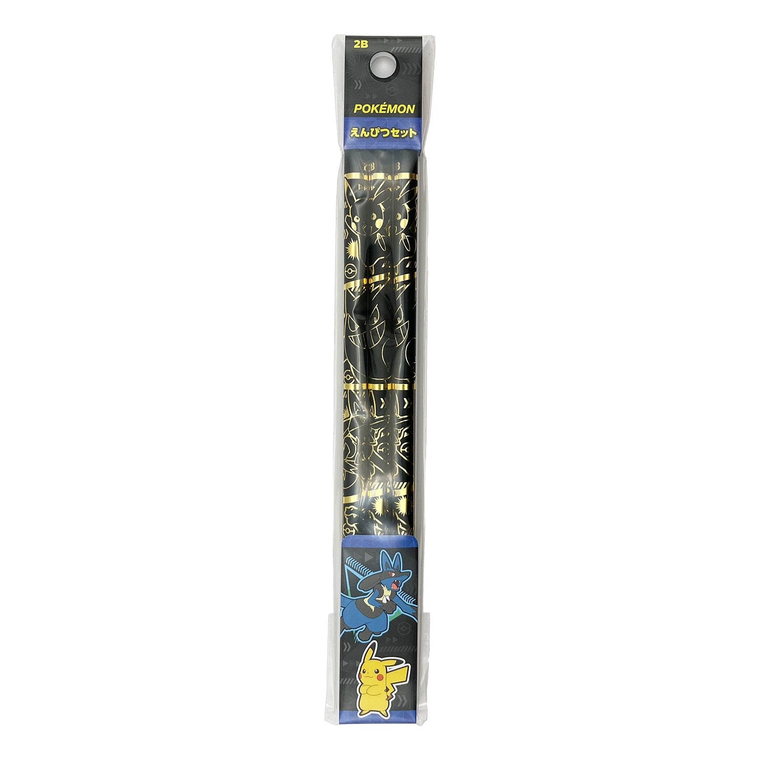 Pokemon Active Series Pencil Set with colorful designs from Japan