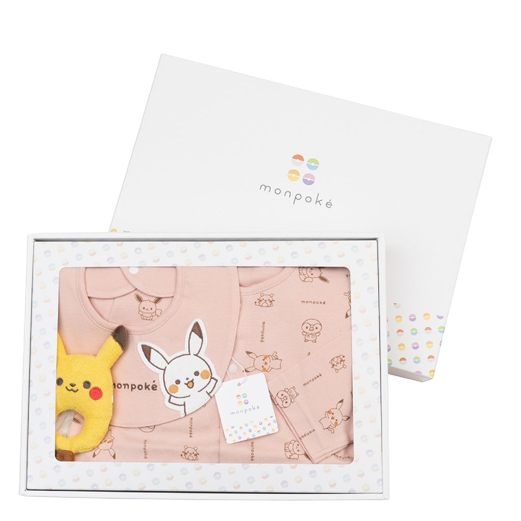 Monpoke Natural Gift Set Pink