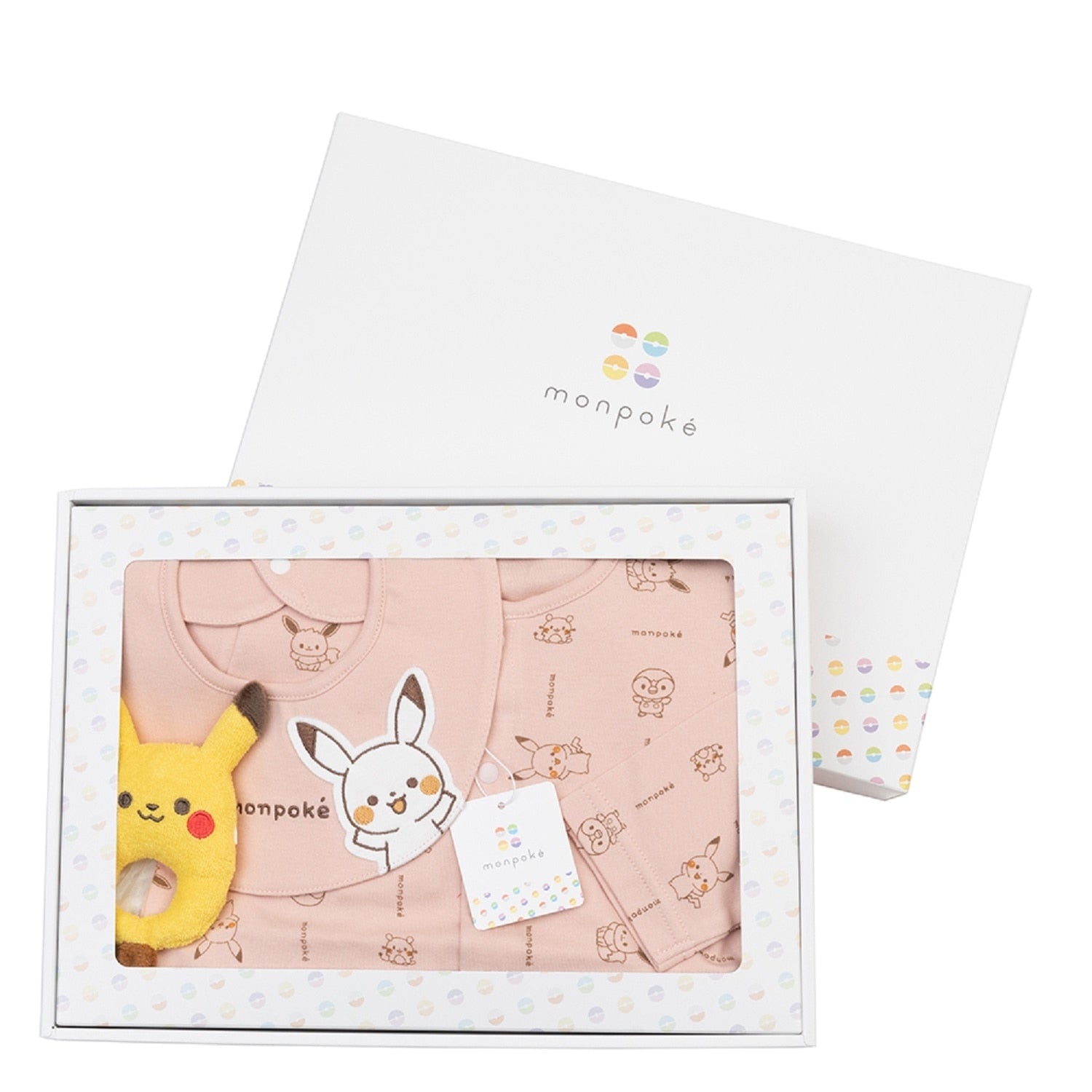 Monpoke Natural Gift Set Pink