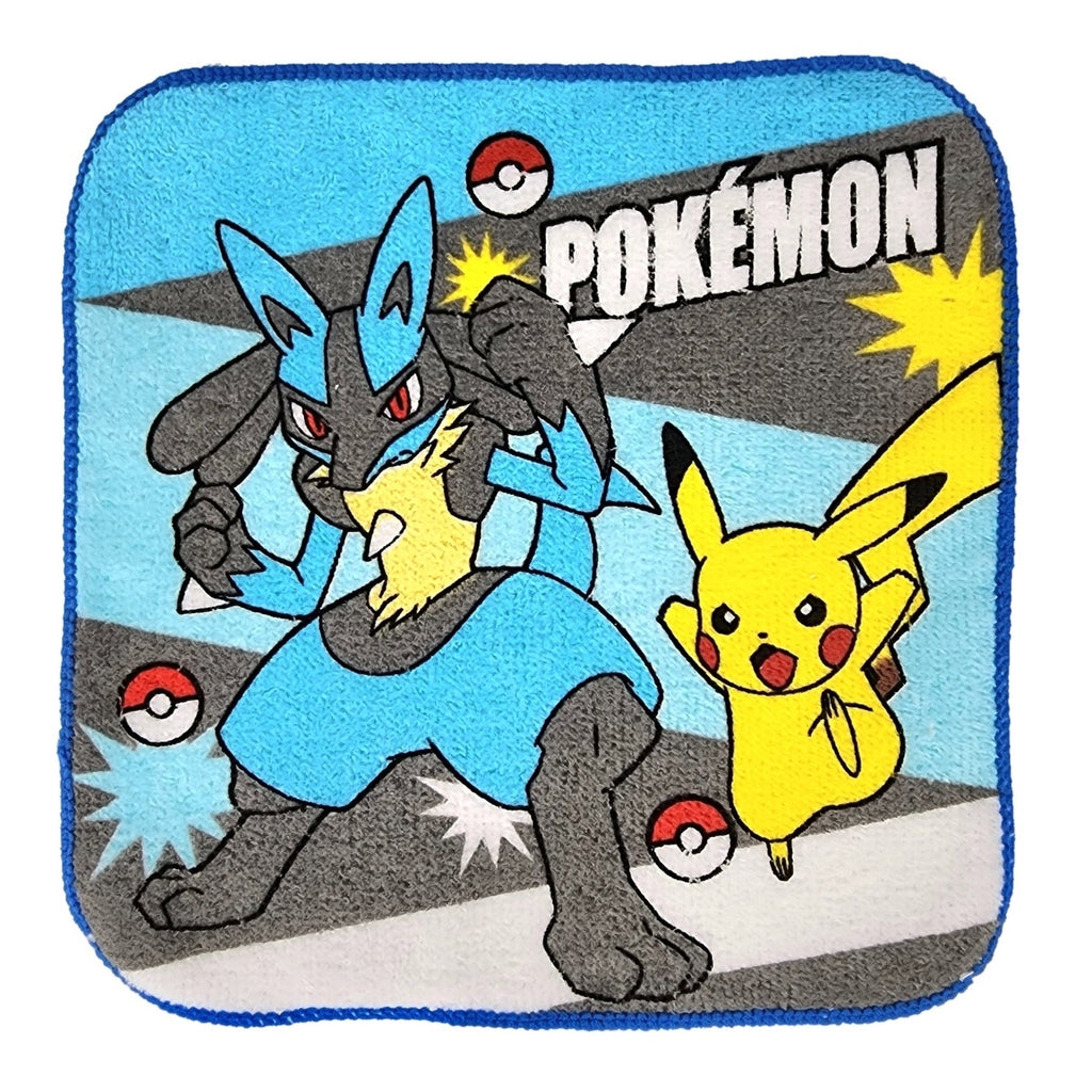 Pokemon mini towel set from Japan, featuring colorful characters