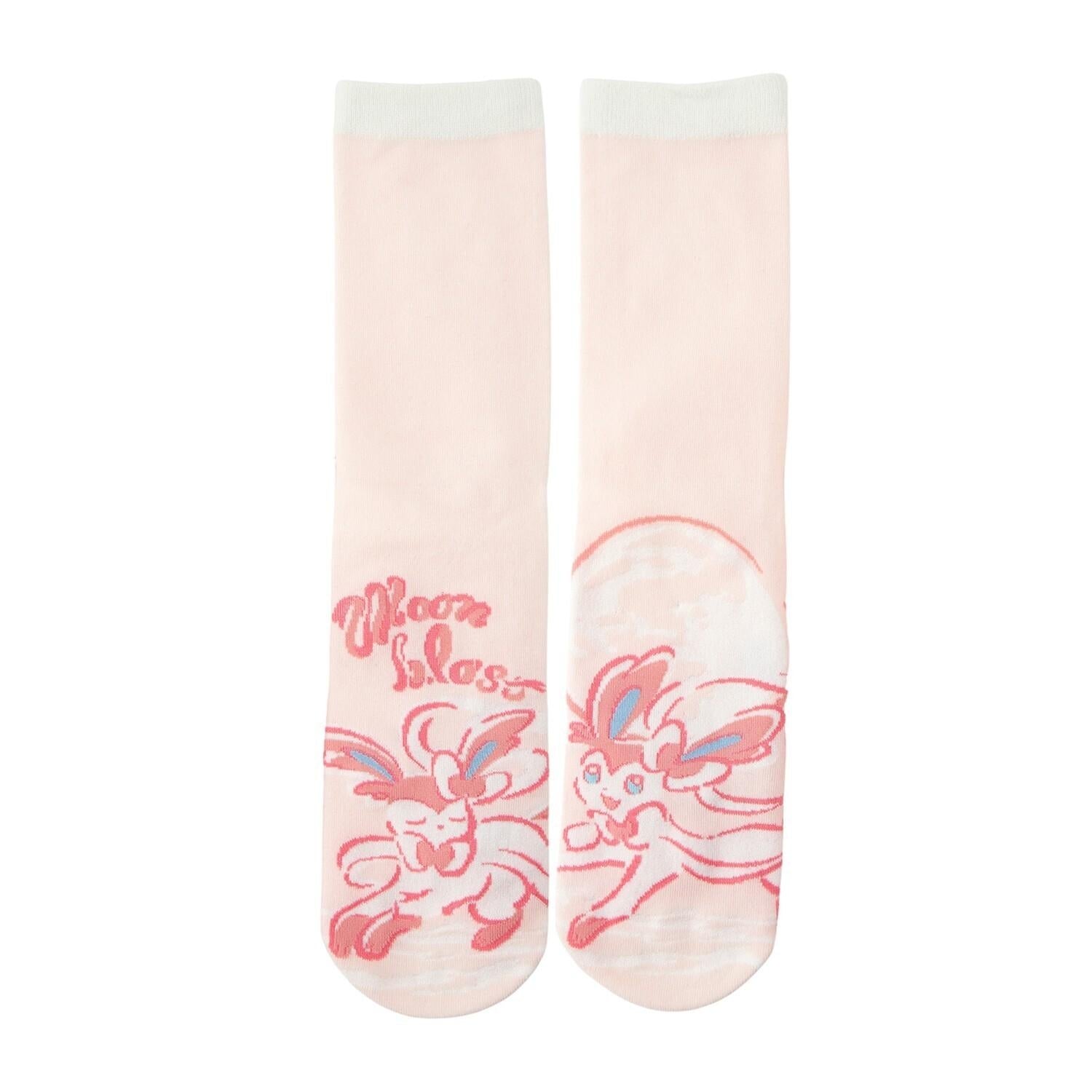 [Choice] Crew socks Nymphia (19-21cm)/(23-25cm)