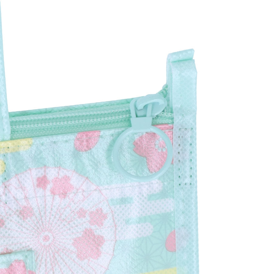 Carry-on souvenir bag mini Japanese pattern pastel Pikachu