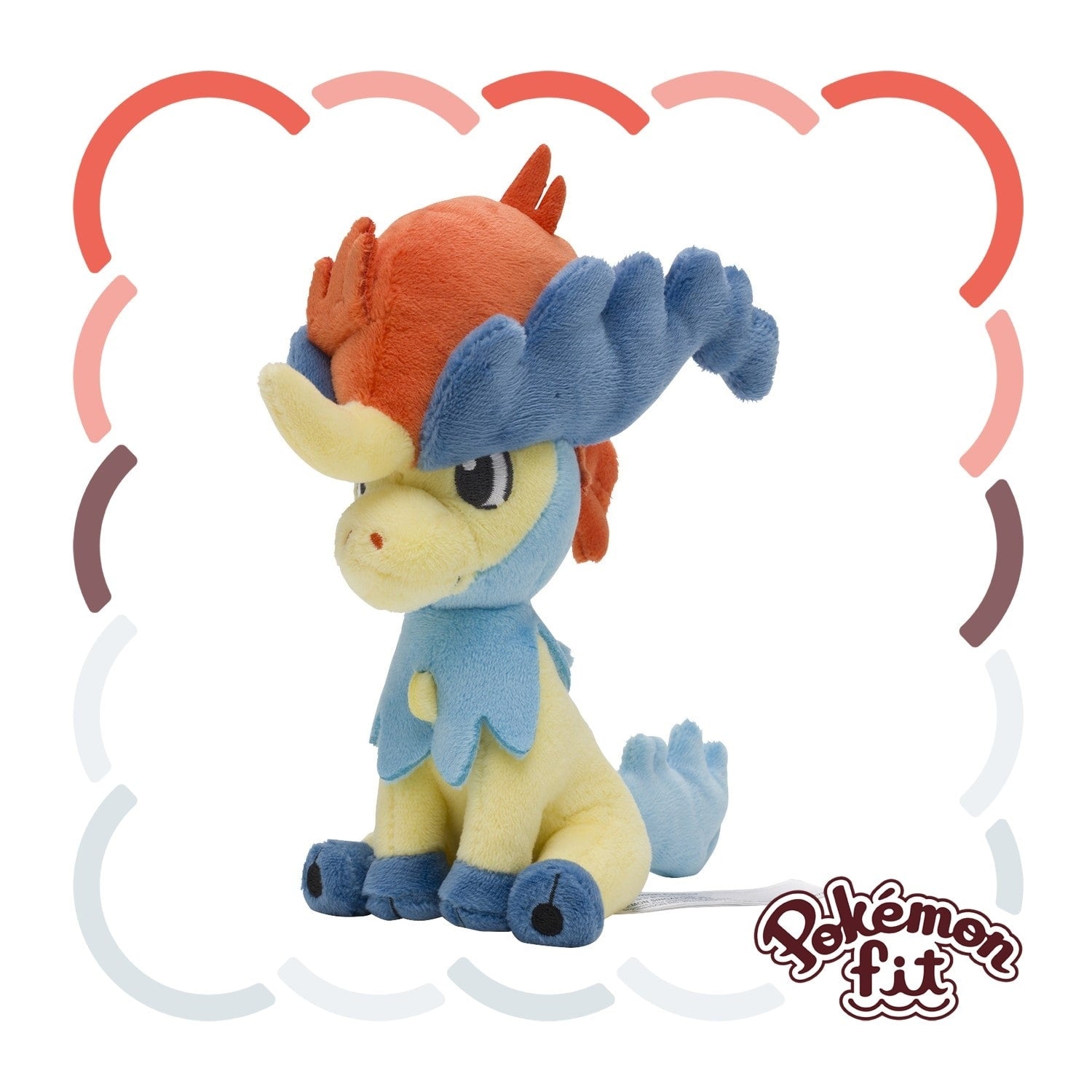 Pokémon fit Keldeo Ordinary Form Plush #647 | Official Japan
