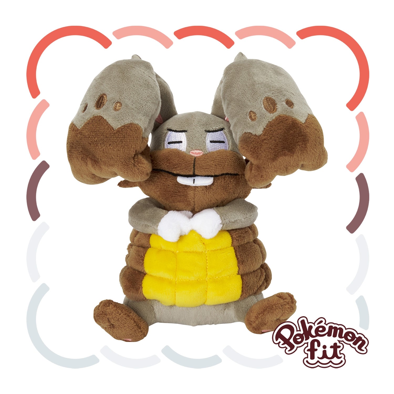 Pokemon plushie from Japan with detailed stitching