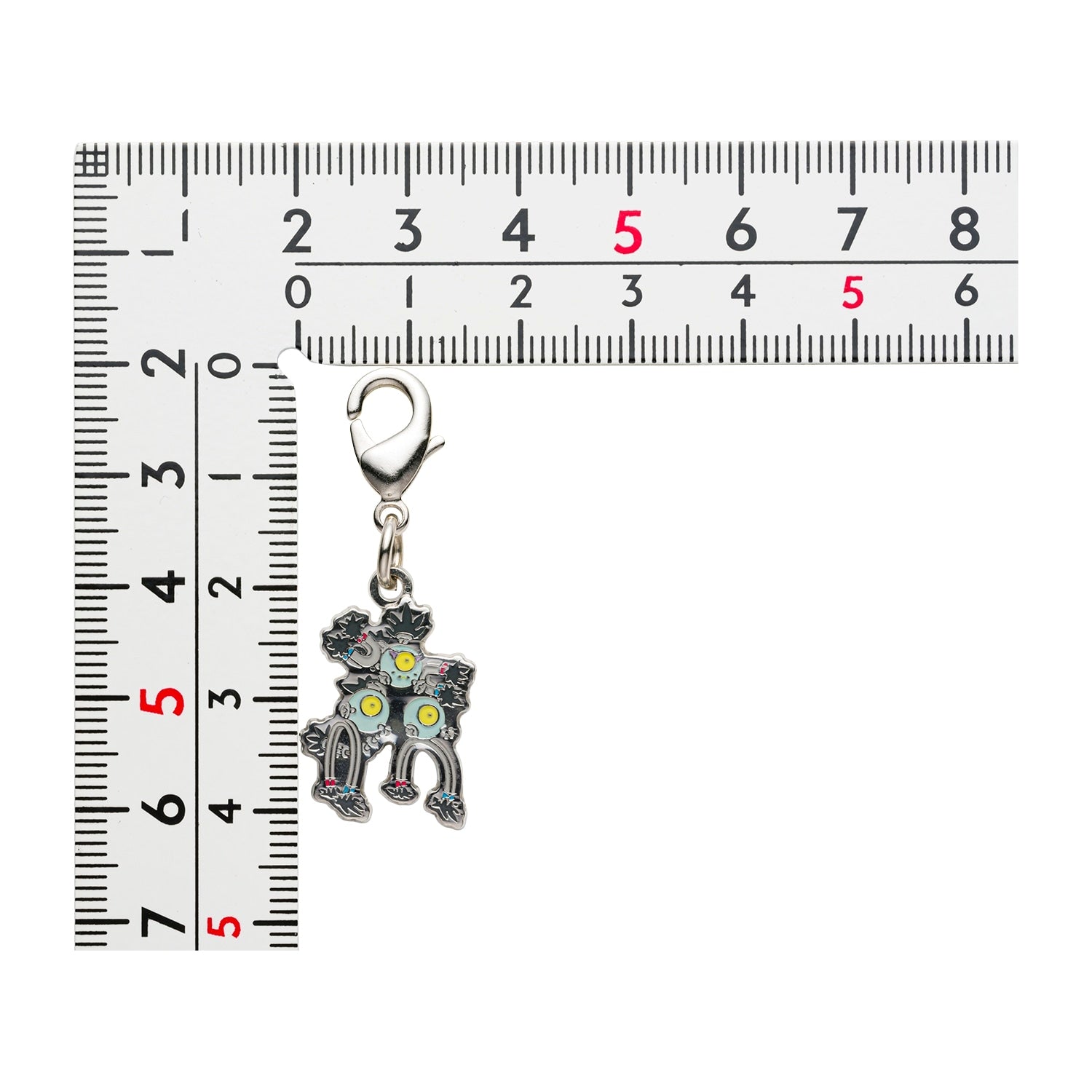 Authentic Pokemon Metal Charm 989 from Japan, with official Pokemon Center packaging
