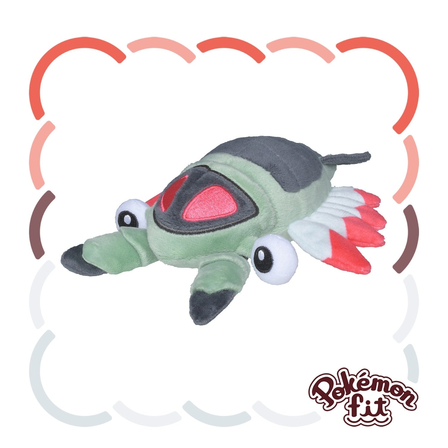 Pokémon fit Anorith (#347) Plush — Official Pokémon Center Japan