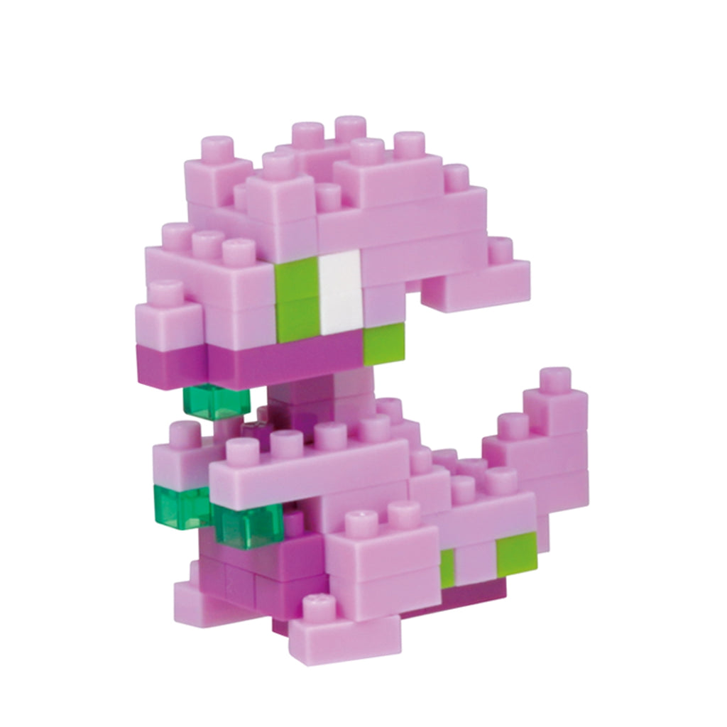 Japanese Pokemon Mini Nano Dragon Type figure, close-up of dragon's face