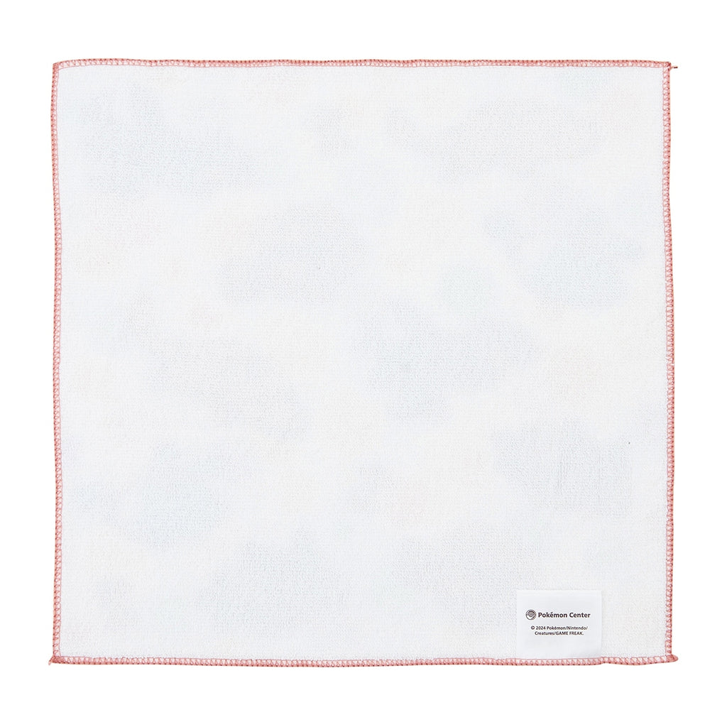 Close-up of Pokemon hand towel design, made in Japan with high-quality materials