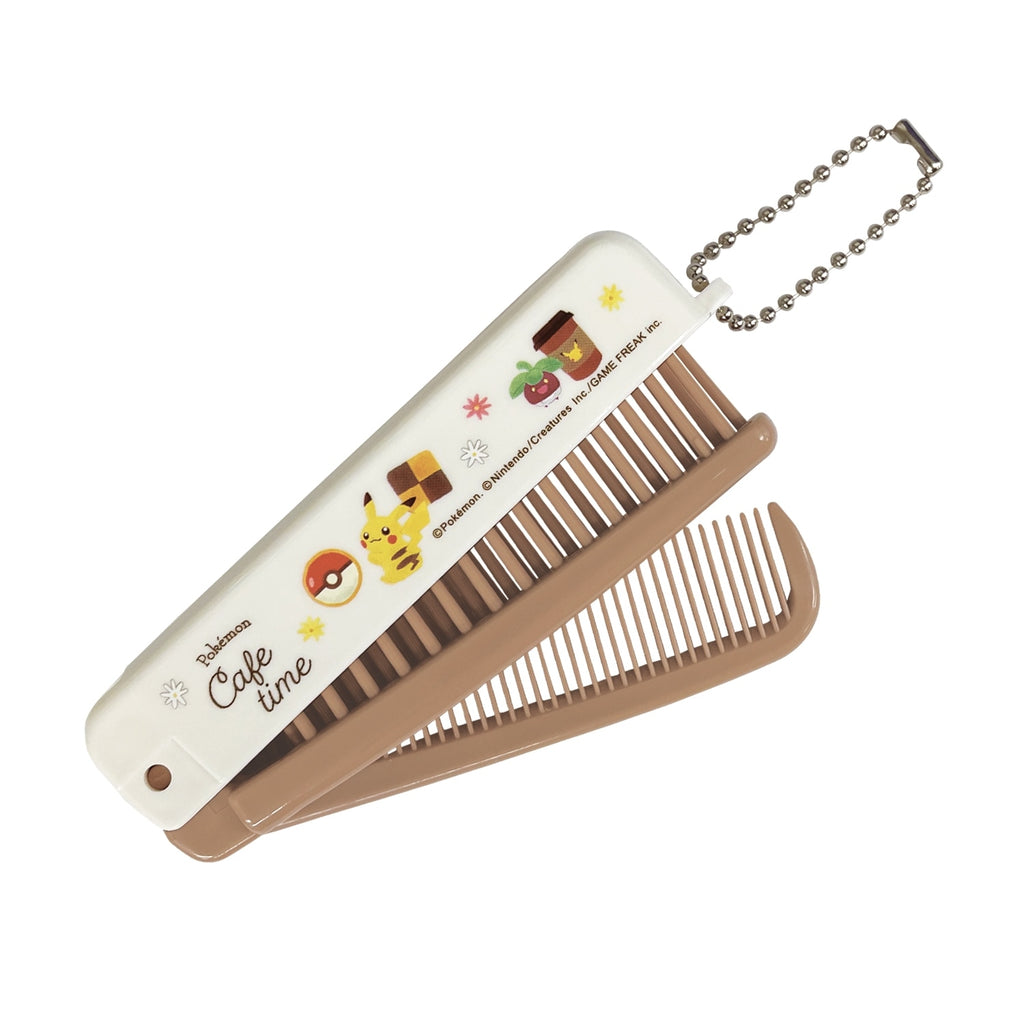Folding brush & comb/one point