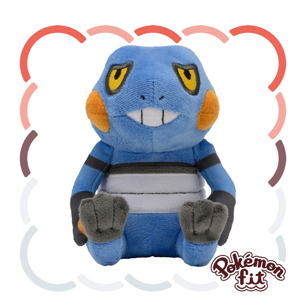 Croagunk #453 Pokémon fit Plush — Official Pokémon Center Japan