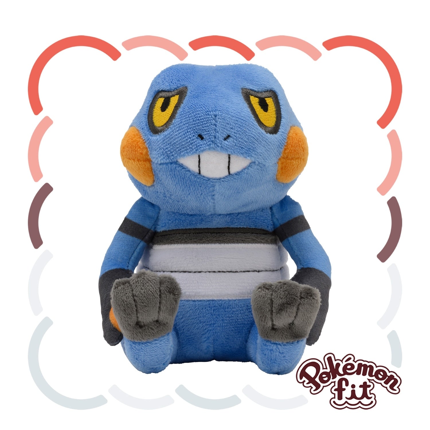 Croagunk #453 Pokémon fit Plush — Official Pokémon Center Japan
