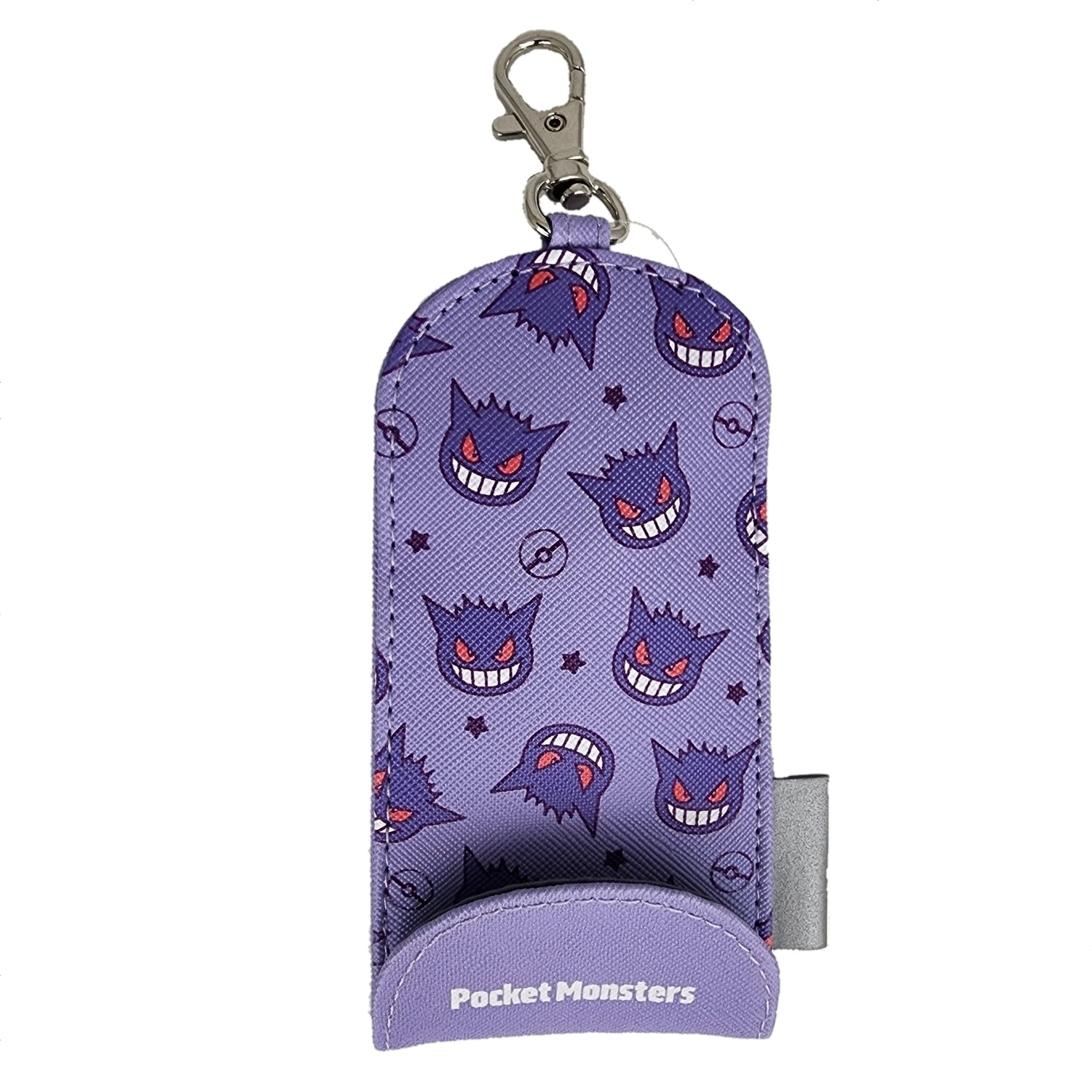 Gengar key case with reel from Japan, officially licensed Pokemon Center product