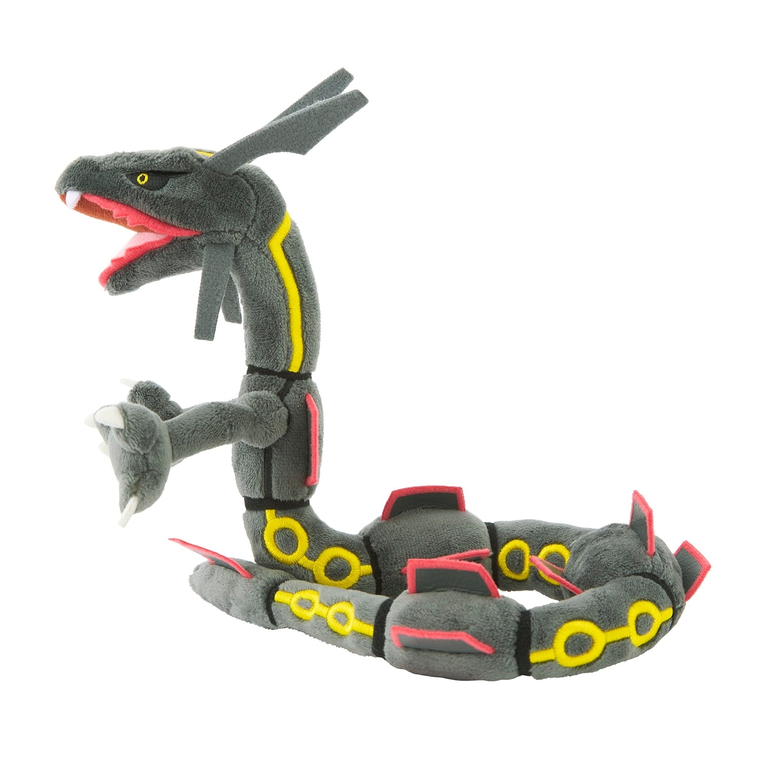 Plush Pokémon Black Rayquaza, Japan exclusive with intricate design