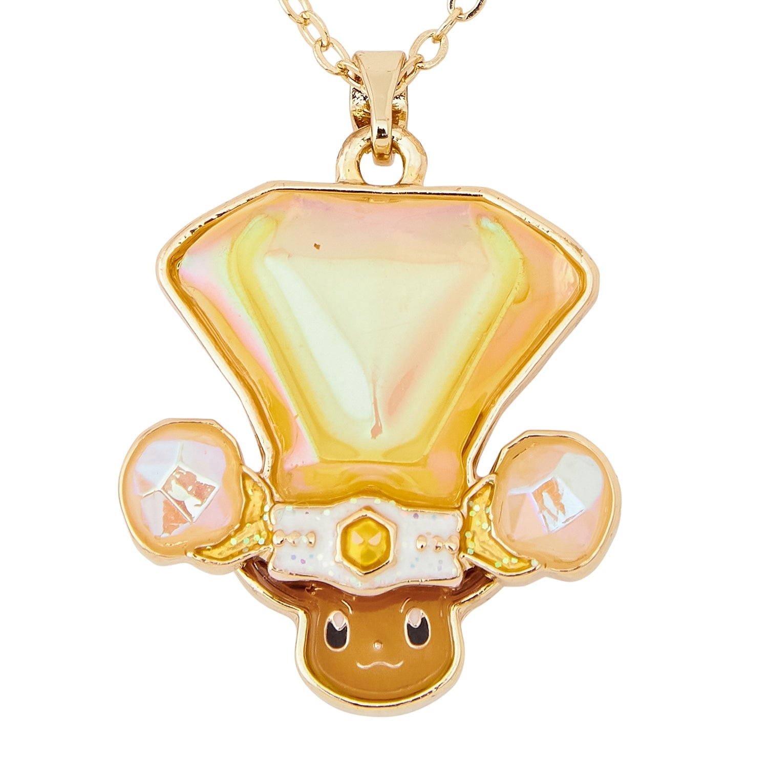Authentic Japanese Eevee Pokémon accessory necklace with adjustable chain