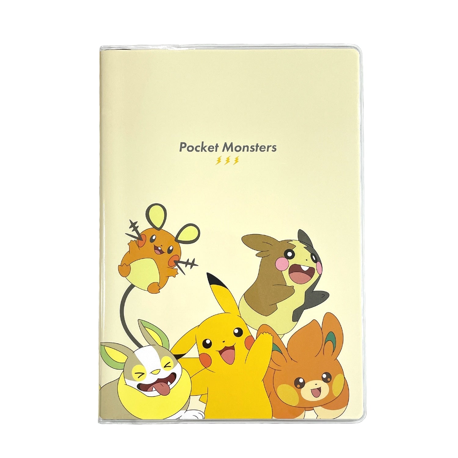 B6 Monthly Pokemon Electric Type notebook with Pikachu from Japan