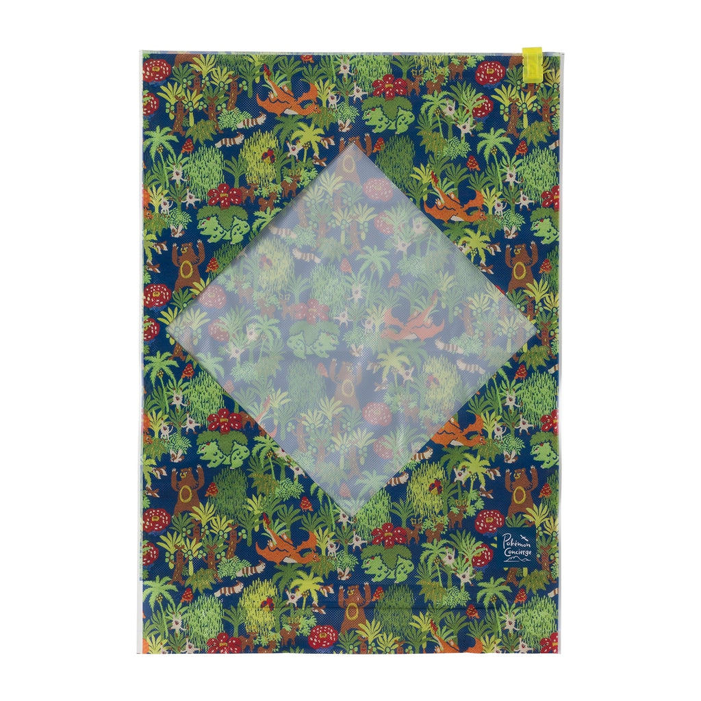 Pokemon Concierge compression bag with Ivysaur design from Japan